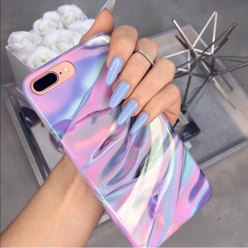 Violet Abstract Case